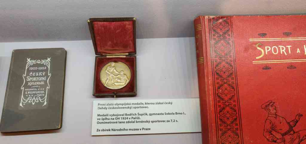 Exhibice Špilberk 2019 - Bedřich Šupčík - zlatá medaile OH Paříž 1924